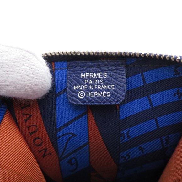 Hermes Azap Silk In Epson Wallet/Coin Case Women's - Picture 5 of 11